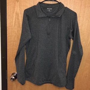 Quarter zip athletic top